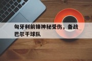 匈牙利前锋神秘受伤，备战巴尔干球队的简单介绍
